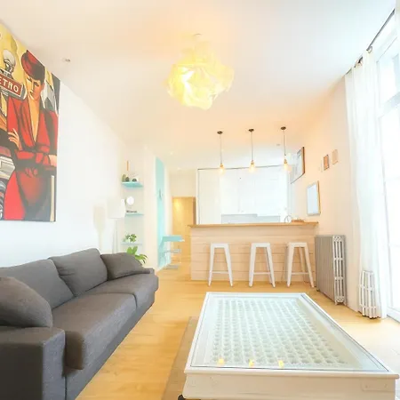 Tres Beau Et Grand T2, Jardin Et Terrasse Semesterbostad Biarritz