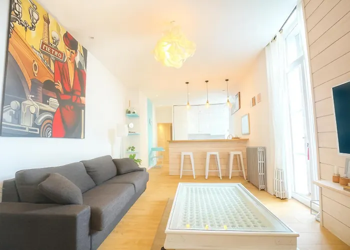 Tres Beau Et Grand T2, Jardin Et Terrasse Feriehus Biarritz